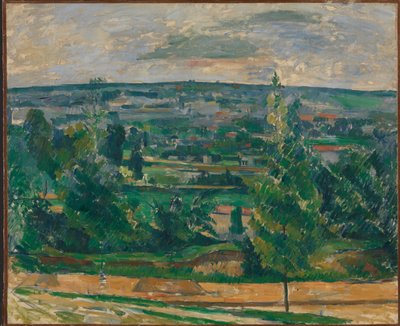 Paysage de Jas de Bouffan - Paul Cézanne